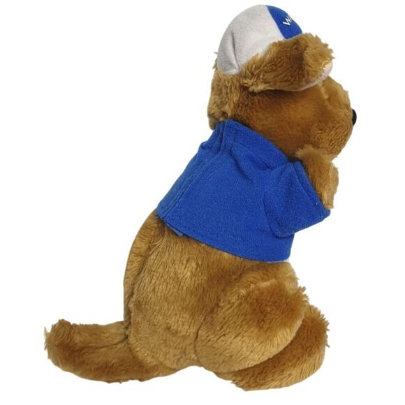 VTG Walmart Snack Bar Kangaroo 9" Plush Toy 1990s Stuffed Animal Collectible - Picture 5 of 6